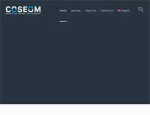 Tablet Screenshot of coseom.com